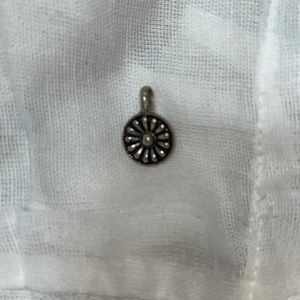 not real silver brought you by all the way from Himalaya nose hook. Authentic!